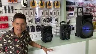 Caixas de som portáteis é aqui na Galeria Pagé Brás!