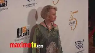 Tippi Hedren 25th Annual Genesis Awards Red Carpet