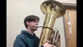Bradley Dunlap tuba all-south honor audition