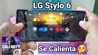 Profe Call Of Duty Mobile En LG Stylo 6 / Vale La Pena Gastar Tanto?🤔