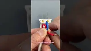 Electrician tips: How to connect 2 pin plug#electric#electrician#shorts