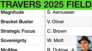 Travers Stakes 2025 Preview: Sovereignty, Magnitude, Strategic Focus, McAfee, Bracket Buster