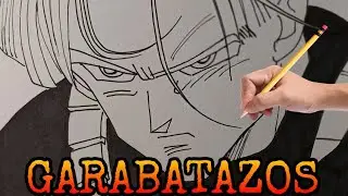 TRUNKS del Futuro | Dragon Ball Z Speed Drawing (Arte Anime) | GARABATAZOS 