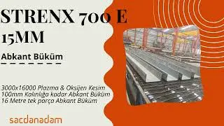 Strenx 700 E (s690QL) 15mm Abkant B&uuml;k&uuml;m işlemi - Sacdan Adam