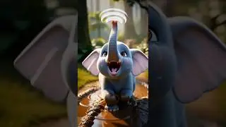 आखिर कीचड़ में फंसे हाथी को किसने बचाया | #cartoon #3d #animals #hindistories