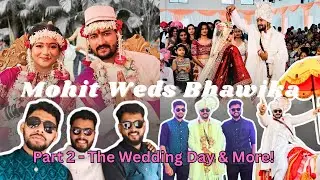 The BIG Day! Mohit's Wedding, Baraat Dance Chaos & Jalgaon Food Challenge - Misal, Sev Bhaji, Bharit