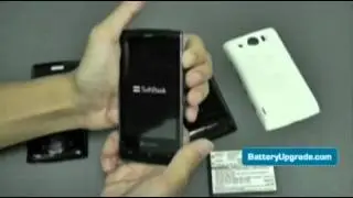 Sharp 003SH - Extended Battery - Replacement instructions by BatteryUpgrade.com