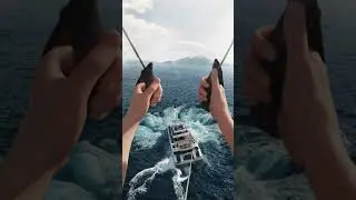 Flight into the abyss🪂 #shorts #animation #3d #ocean