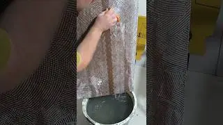 Смываю ангоб👷✅ #плиточникростов