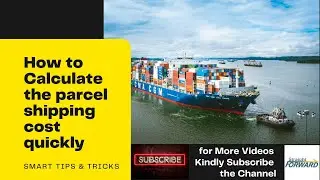 How to Calculate Shipping Cost | Amazon | Shopify | FBM | FBA | The Straight Forward