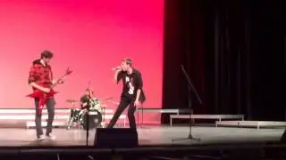 Valents performs Holiday from Green Day's American Idiot