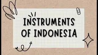 Indonesian Theatre ✨