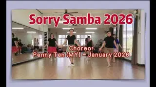 Sorry Samba 2026 - Line Dance (Penny Tan (MY) - January 2026) - demo 