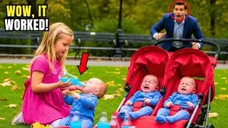Billionaire sees homeless girl feed his twins a mysterious liquid &mdash; what happens next is shocking