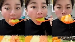 ASMR TOBIKO EGGS | FLYING FISH ROE | EXTREME EATING SOUNDS