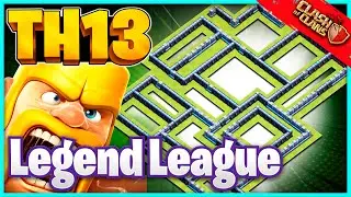 Best TH13 Legend League Base Link | War / Trophy Pushing | Best Town Hall 13 Legend League Base