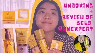 BELO SUNEXPERT PRODUCTS UNBOXING + REVIEW | Gabrielleyuh Vlogs #6