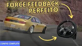COMO CONFIGURAR FORCE FEEDBACK? - BEAMNG.DRIVE #24