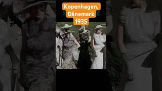 1935: Modetrends f&uuml;r Frauen in Kopenhagen. #fashion #1930er #Kopenhagen #Frauenmode #vintagefashion