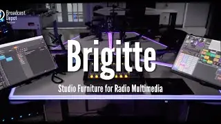 BRIGITTE -  Studio Furniture for Radio Multimedia