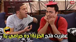لعنة الفراعنة طلعت من التماثيل وركبتك! ده انا اللي هركبك دلوقتي 😂🤣 رمزي الفراعنة دخلوا عليه وقلبوه