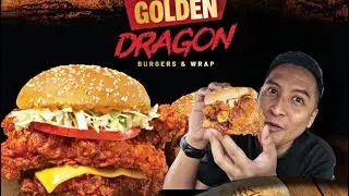 💢IJAT REVIEW MENU BARU GOLDEN DRAGON MONSTER BURGER TEXAS CHIKEN😋