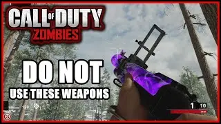 TOP 5 WORST GUNS - Cold War Zombies