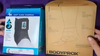 Какая поддержка голеностопного сустава лучше? ASO против BODYPROX!