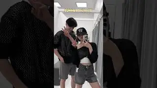 these couples matching look🥰💕❤️ Korean couples style #shorts #love #couples #like #bts #fypシ