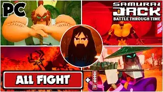 Samurai Jack - (All Boss Fight & All Endings) + Cutscenes [1080p 60FPS PC]