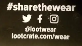 Lootwear unboxing (January 2019)