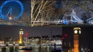 Views, vibes, and memories✨🎥 #londonlife #londonwalk #towerbridgelondon #londoneye #exploring 