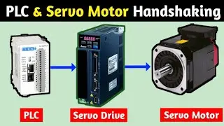 How to Set Communication b/w PLC and Servo Drive । PLC & Servo Amplifier Hand Shaking.