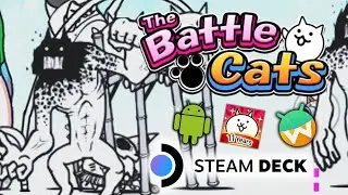 The Battle Cats on Steam Deck | SteamOS | Waydroid | ~50 FPS