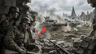 German Soldiers Shocked by the Power of American Mine-Clearing Tanks in France