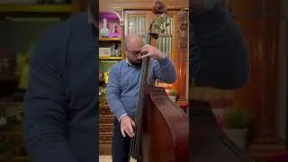 finally i play my double bass