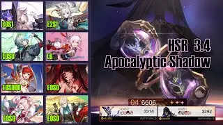 HSR Apocalyptic Shadow 3.4 Daily 7/8 ลิง dont สนแม็ซคานิกกับ GANG 3.0 The Herta & GANG 2.0 Feixiao