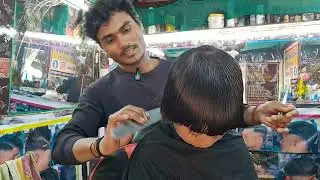 HOW TO BABY HAIRCUTS FOR GARLS SCISSOR COMB MIXX/HOW GARL GHOL COMB WITH SCISSOR MIX HAIRCUT(🇮🇳AMIT💇