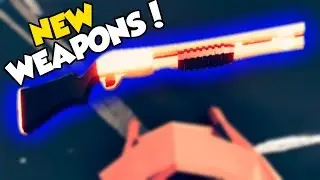 TABZ - NEW GOLDEN SHOTGUN? THE GRABBER, NEW WEAPONS & GIANTS - Totally Accurate Battle Zombielator