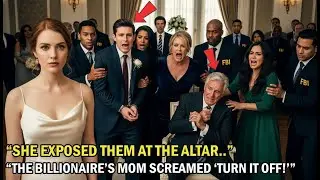 She Exposed Her In Laws and the Mistress at Her Own Wedding 💔 — What the Billionaire Groom Said