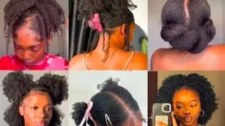 2026💝 Natural hairstyle for short and long hair