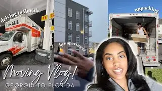 Moving From Georgia To Florida! | unpacking + puppy shopping + road trip | moving vlog