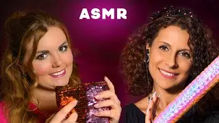 MARA & AURALIA ASMR | PINKE Trigger f&uuml;r intensives KRIBBELN [Collaboration] - deutch/german