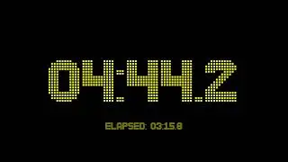 8 minutes and 0 seconds countdown timer with 1 fractional digits accuracy