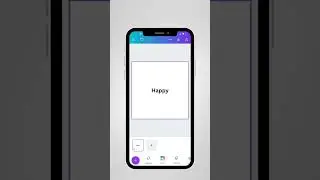 how to make curve text in canva # let's learn canva ✨❣️🤞