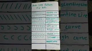 Kids Lines Pattern Learning | किड्स लाईन्स पॅटर्न सिखेंगे | Kids Learning Shorts #kidslearning