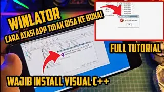 How to Overcome the Problem of Not Being Able to Open EXE Games in WinLator. You Must Install VC+...