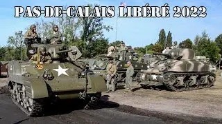 Tank convoy start - Pas de Calais Lib&eacute;r&eacute; Haillicourt 2022