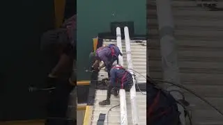 Application of Bitumen Felt damaged Concrete or Metal Surface to Arrest Water leakages and Rust