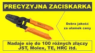 📌 Zaciskarka złączy JST, Molex, TE, HRC idt. ENGINEER PA-21